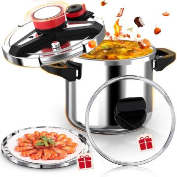 Olla A Presión Acero Inoxidable 5.7L RVGMBO