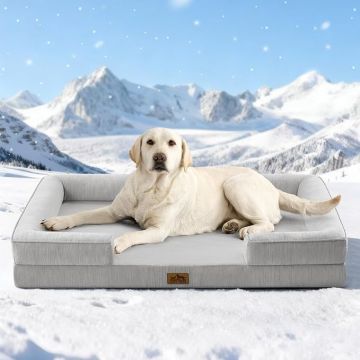 Cama Sofá para Perro Grande 112x81cm Refrescante y Lavable