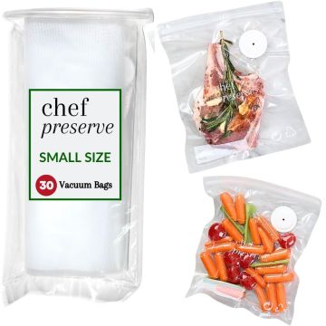 Bolsas reutilizables al vacío Chef Preserve, 30 unidades