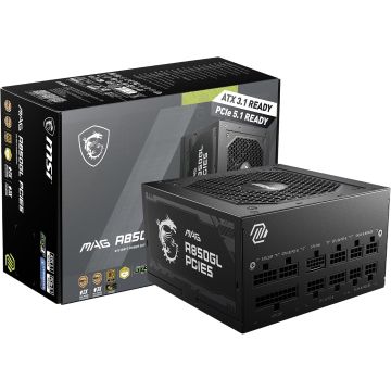 MSI MAG A850GL PCIE5 Fuente 850W 80+ Gold Modular ATX 3.1