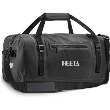 Bolso impermeable HEETA para motocicleta 50L negro