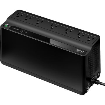 APC UPS 600VA / 330W BE600M1 - Batería de Respaldo y Protector de Sobretensión
