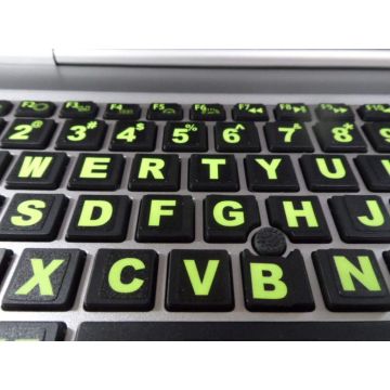 194 Stickers para Teclado, Símbolos Grandes, Garantía 3 Años