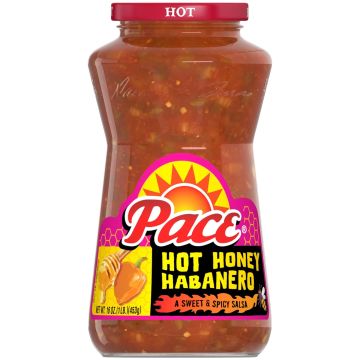 Salsa Pace Hot Honey Habanero Dulce y Picante 16 oz