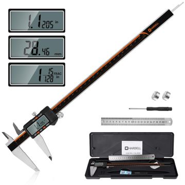 Calibrador digital HARDELL 12 pulgadas acero inoxidable