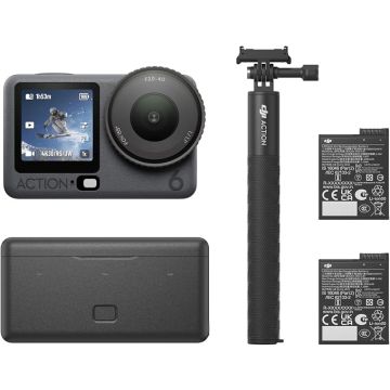 DJI Osmo Action 6 Enhanced Combo Cámara de Acción 8K