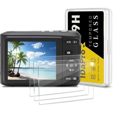 Protector de Pantalla Temperado para Kodak Pixpro FZ45 3 Piezas