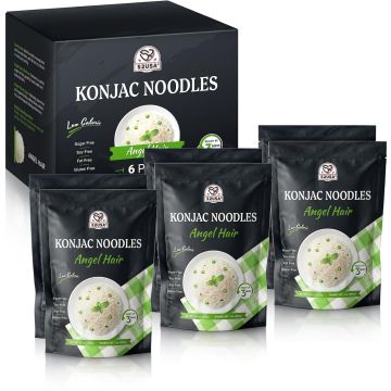 Fideos Konjac Shirataki Angel Hair 52.8 Oz (1500 g) - 6 Pack