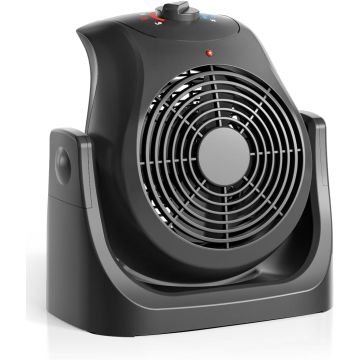 Calefactor Eléctrico Portátil 2 en 1 Ventilador 1500W 110V