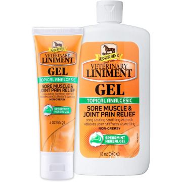 Absorbine Gel Linimento Veterinario con Mentol para Caballos