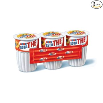 Estathé Infuso di Thè Pesca, Bicchieri, 3x20cl