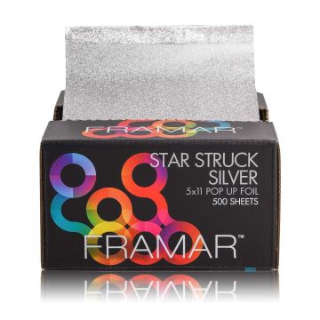 Framar Silver Hair Foils para Mechas, Láminas de Aluminio