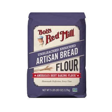 Harina para Pan Artesanal Bob's Red Mill, 5 lb (1 Unidad) - Vegana, Kosher