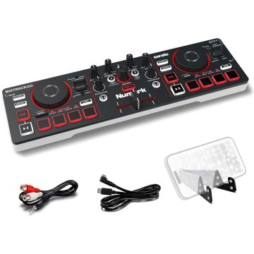 Controlador DJ Numark MixTrack Go Bluetooth Compacto