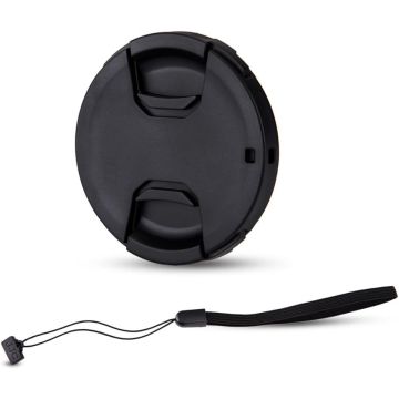 Tapa frontal de lente 40.5mm con sujetador elástico JJC