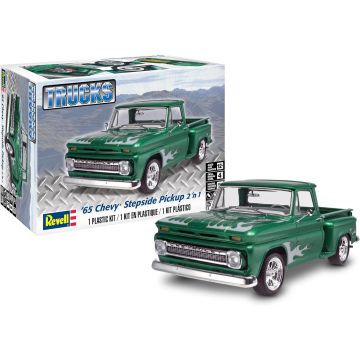 Revell '65 Chevy Stepside Pickup 2N1 Kit a Escala 1:25