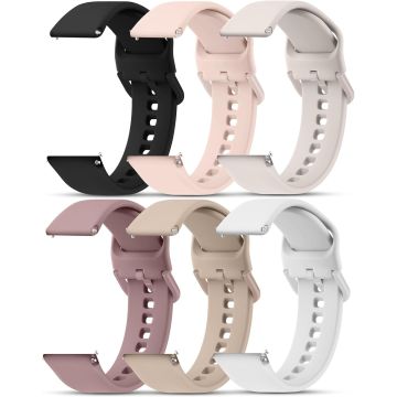 Correas de Silicona para Smartwatch IDW13 IDW16 IDW19 6 Unidades