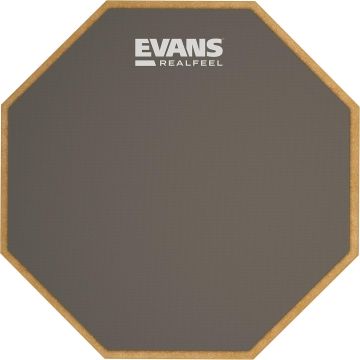 Evans RealFeel Pad de Práctica para Batería 6 Pulgadas